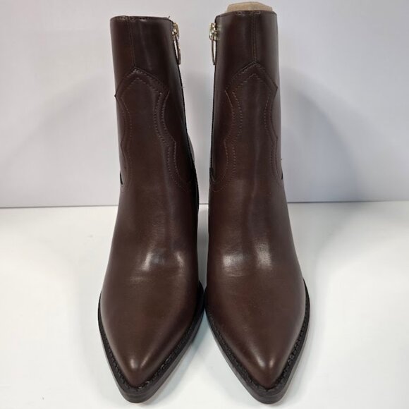 NWOT Nine West Taytay Block Heel Dress Ankle Boots 8 - Picture 2 of 11